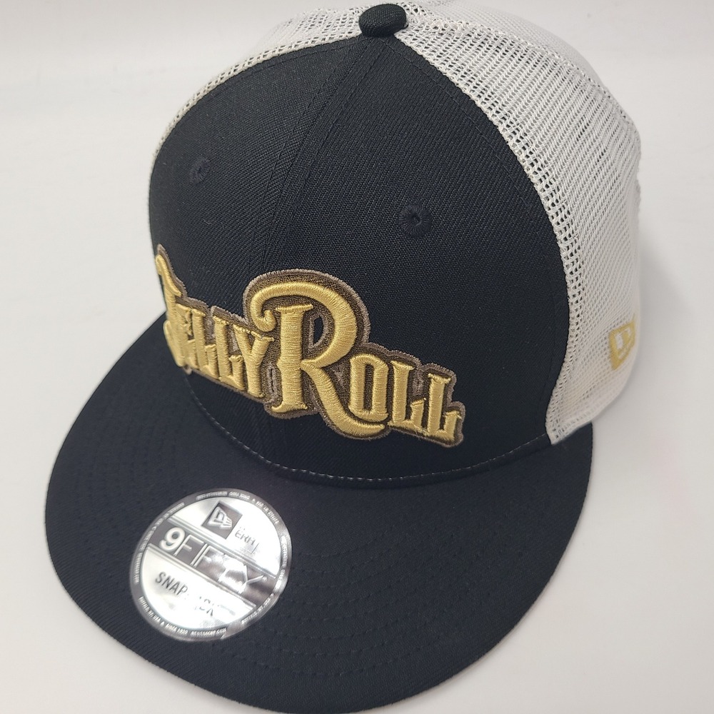 Jelly Roll Hat Snapback Trucker Mesh New Era 9Fifty Black White Gold Music Men